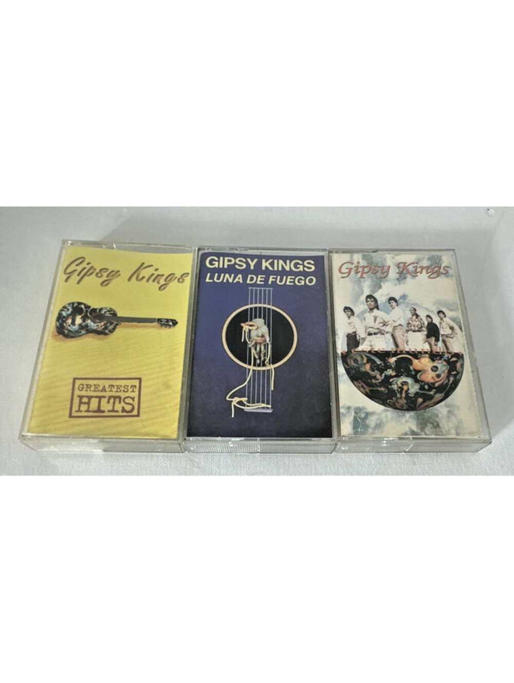 Gypsy Kings Mosaique Luna De Fuego Greatest Hits Cassette Tape Lot 3 Volare K7
